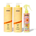 super-sized frizz fighters set anti-frizz shampoo, conditioner + treatment