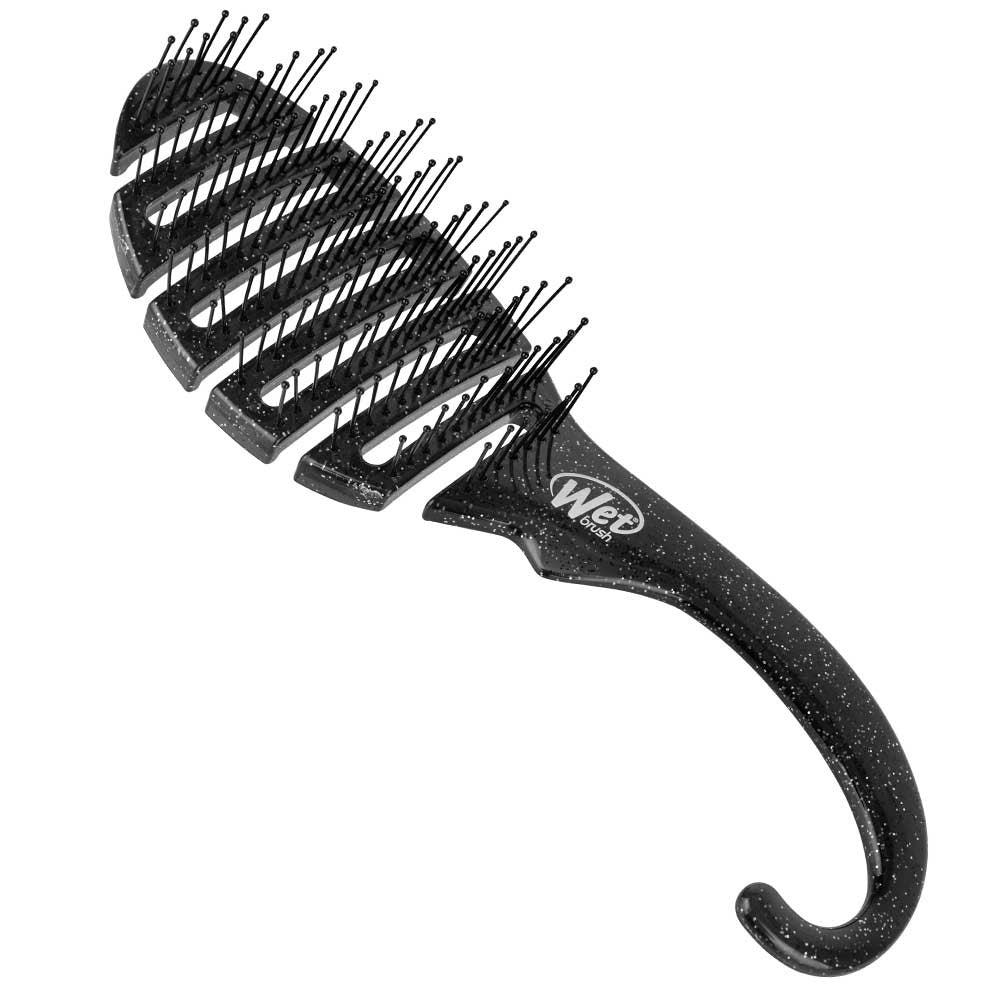 WetBrush Shower Detangler Black Glitter