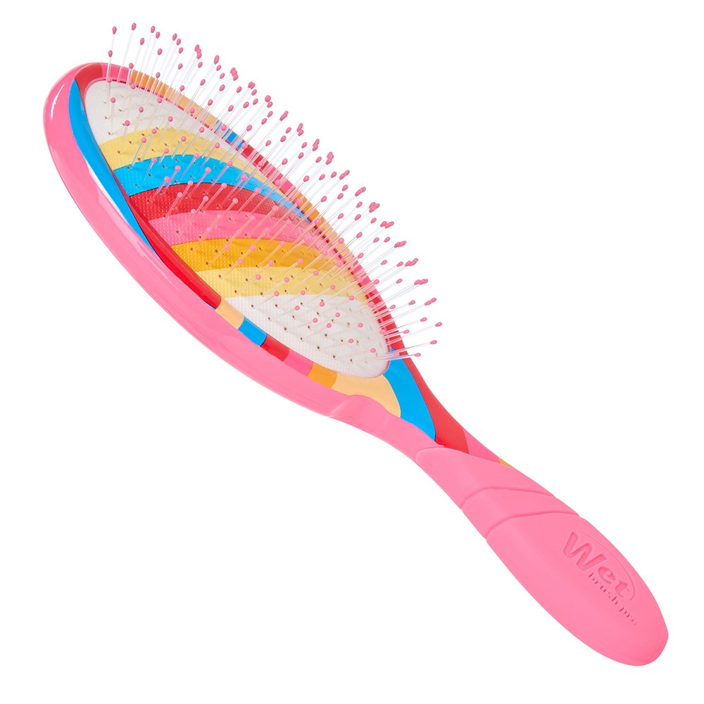 WetBrush Pro Retro Swirl Detangler Pink
