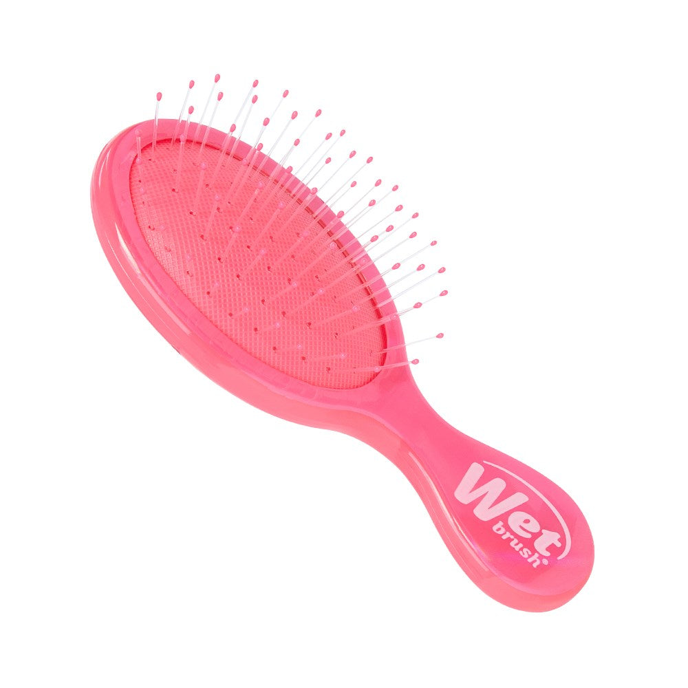 WetBrush Prismatic Glow Mini Detangler Pink