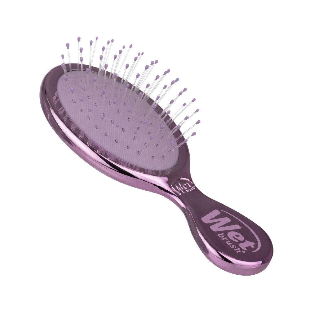 WetBrush Festive Finish Mini Detangler Purple