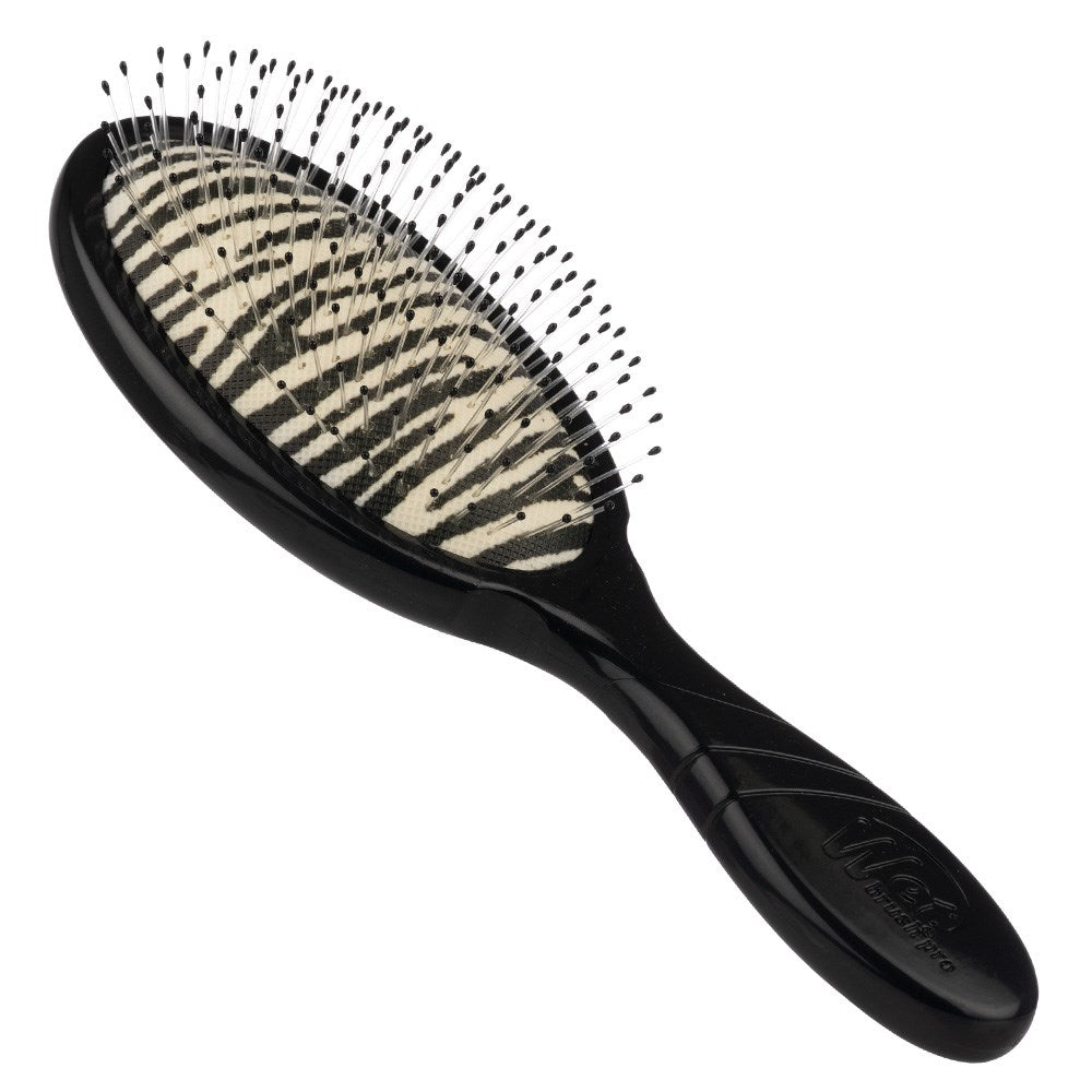 WetBrush Pro Patterned Poised Detangler Zebra
