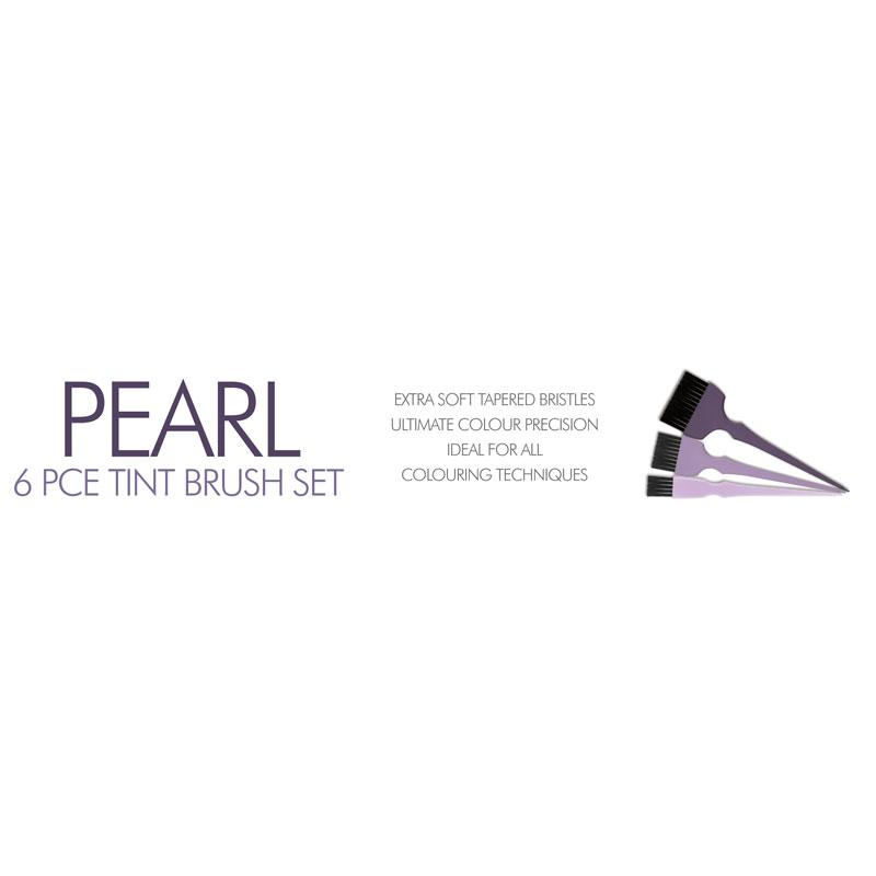 M&U Imports Hi Lift Colour Master Pearl 6pce Tint Brush Set.