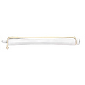 M&U Imports Perm Rod White (12 per pack)