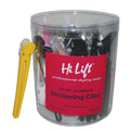 M & U Nylon Aluminium Sectioning Clips Assorted Colours 36 Piece Tub