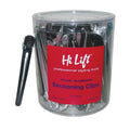 M & U Nylon Aluminium Sectioning Clips Black 36 Piece Tub