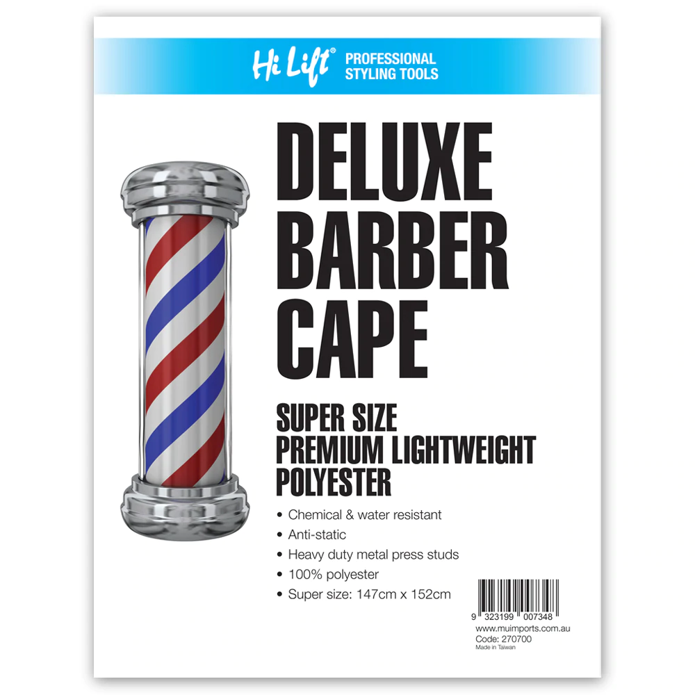 M&U Imports  Hi Lift Deluxe Barber Cape