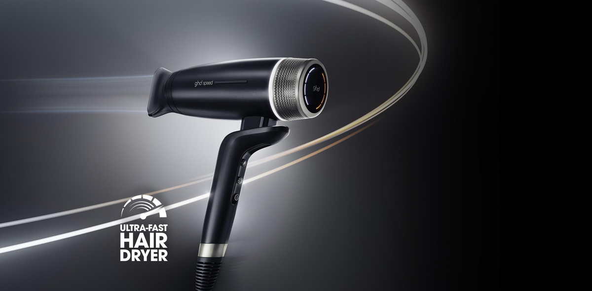 NEW GHD SPEED IONIC HAIR DRYER IN BLACK