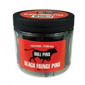 M & U Bull Pins Fringe Pins Black 45mm 150g Tub