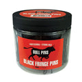 M & U Bull Pins Fringe Pins Black 45mm 150g Tub