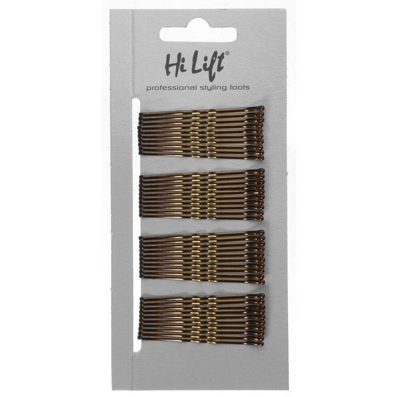 M & U Hi Lift Bobby Pins Bronze  40 per Card