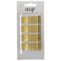 M & U Hi Lift Bobby Pins Gold  40 per Card