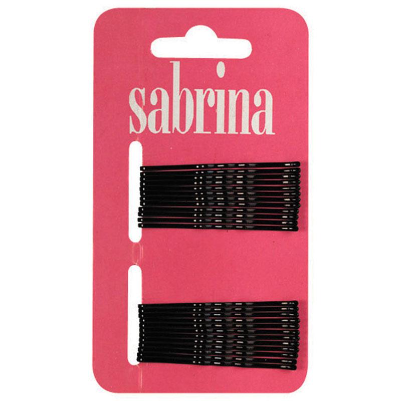 M & U Sabrina Bobby Pins Black  24 per Card