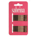 M & U Sabrina Bobby Pins Gold  24 per Card