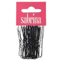 M & U Sabrina Fringe Pins Black  50 pins per Bag