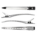 M & U Metal Duckbill Clips 12 Pieces