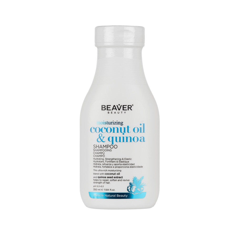 Beaver Coconut Oil And Quinoa Moisturising Shampoo 350ml