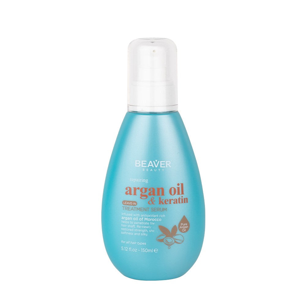 Beaver Argan Oil Keratin Repairing Hair Serum 150ml