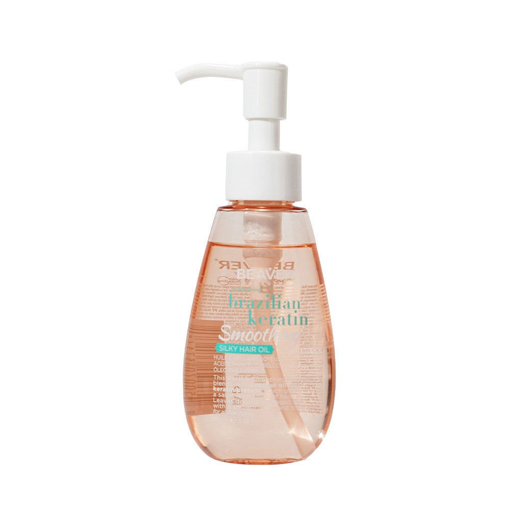 Beaver Brazilian Keratin Smoothing Hair Oil 100ml