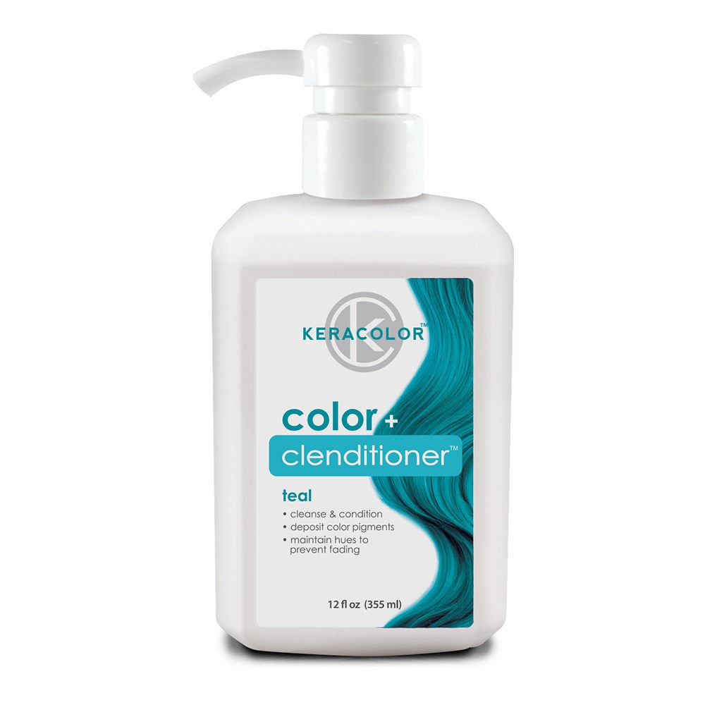 Keracolor Color Clenditioner Conditioning Shampoo Teal
