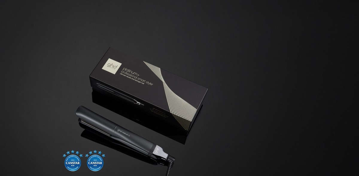 GHD PLATINUM+ PROFESSIONAL HAIR STRAIGHTENER (26MM PLATE) BLACK