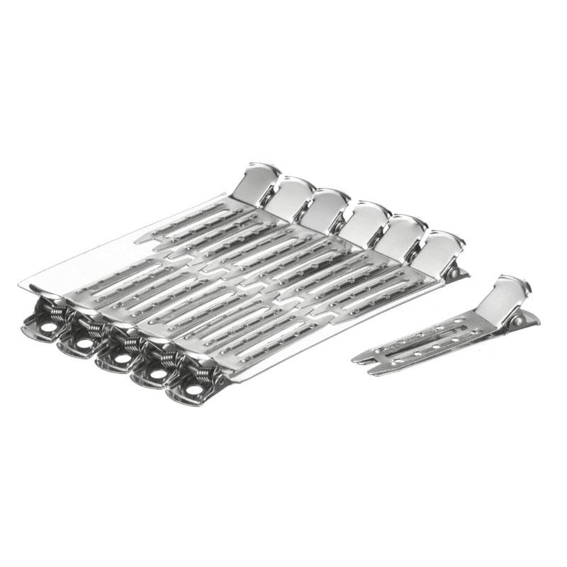 M & U Double Prong Pin Curl Clips 100 Pieces