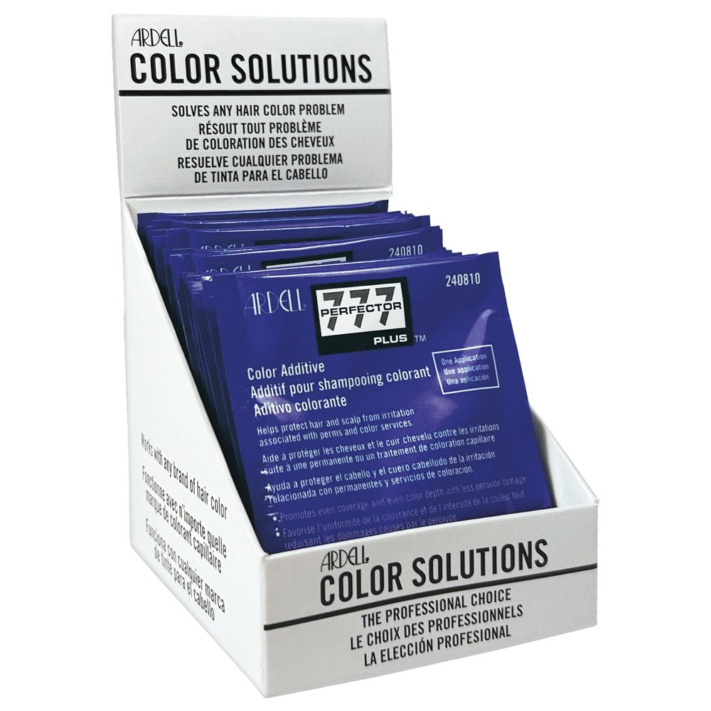 M & U Ardell Color Solutions - 777 Perfector Plus - 75088 - (Box 24pcs Sachet Blue)