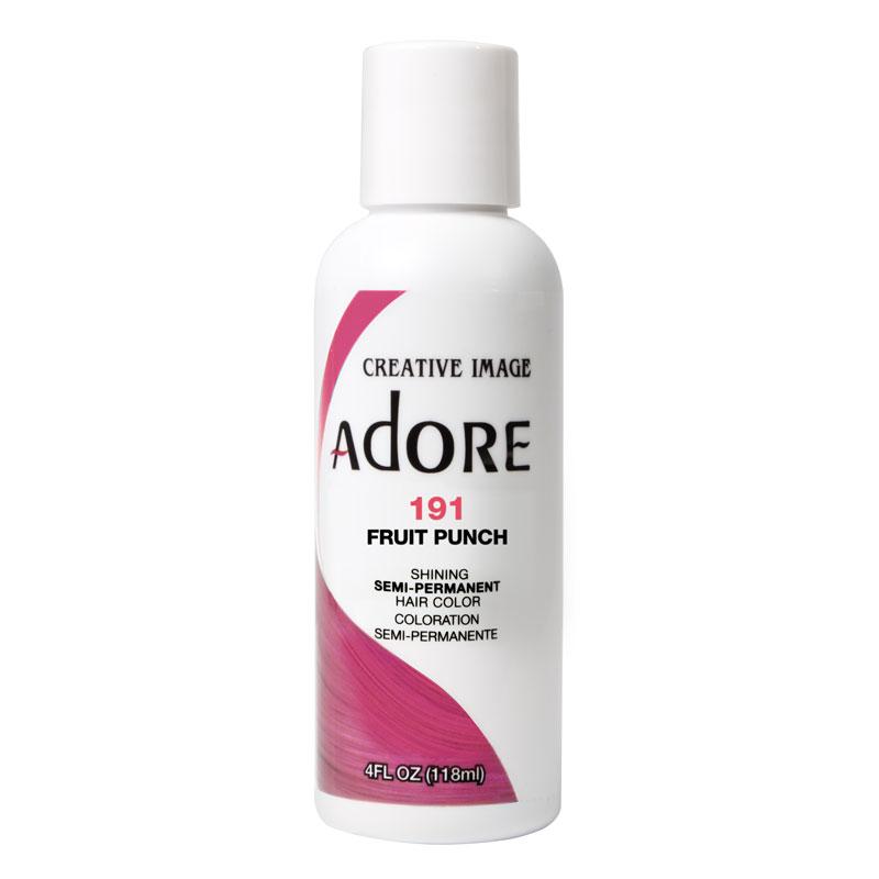 M & U Adore Semi Permanent Hair Color - Fruit Punch - 191