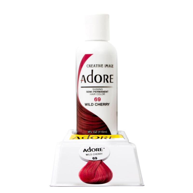 M & U Adore Semi Permanent Hair Color - Wild Cherry - 69