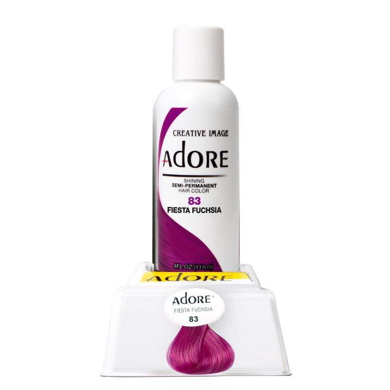 M & U Adore Semi Permanent Hair Color - Fiesta Fuchsia - 83