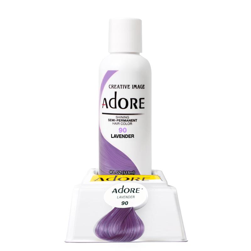 M & U Adore Semi Permanent Hair Color - Lavender - 90