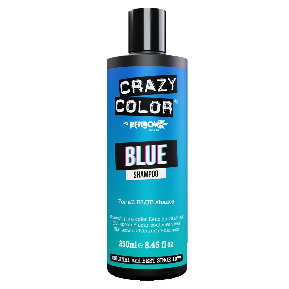 M & U Crazy Color - Shampoo - BLUE - 250ml