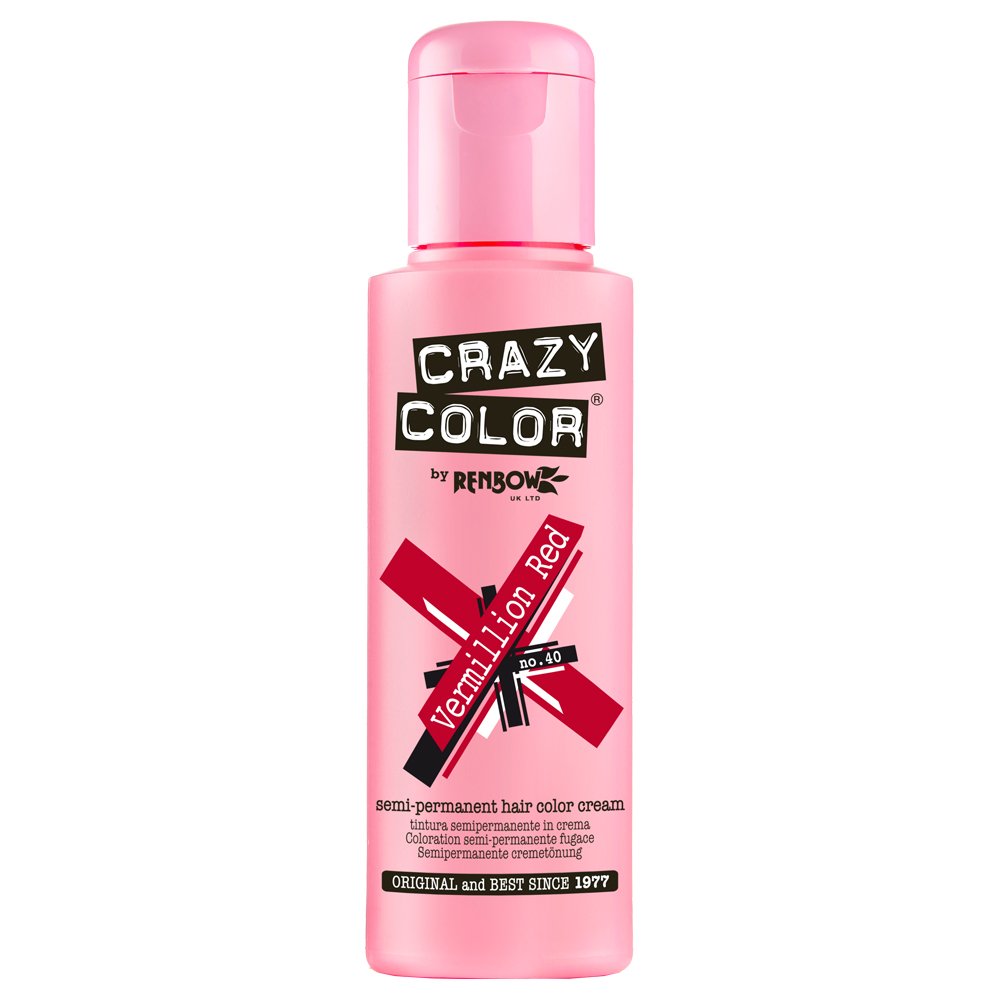 M & U Crazy Color - Vermillion Red - 40