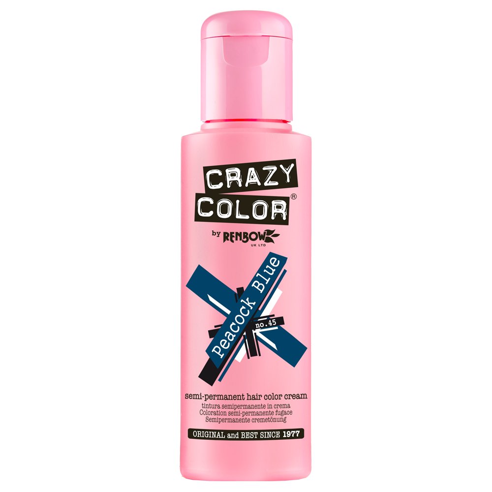 M & U Crazy Color - Peacock Blue - 45