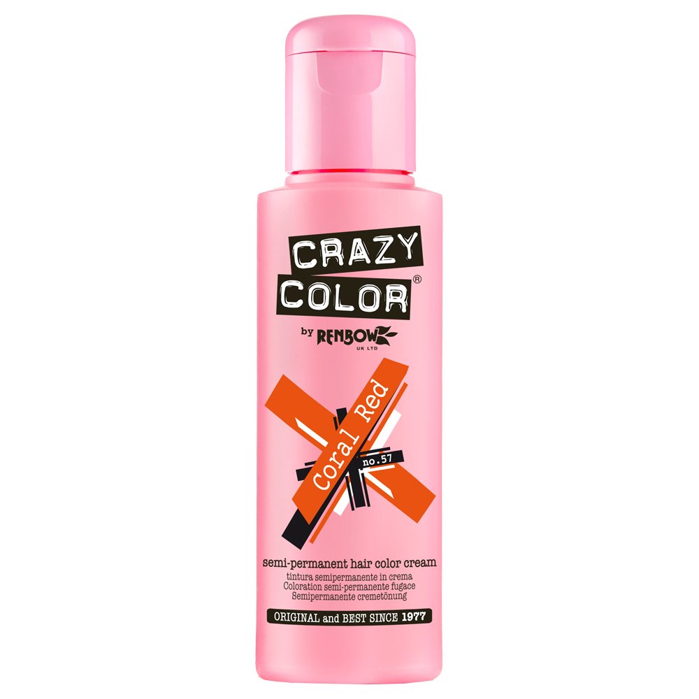 M & U Crazy Color - Coral Red - 57