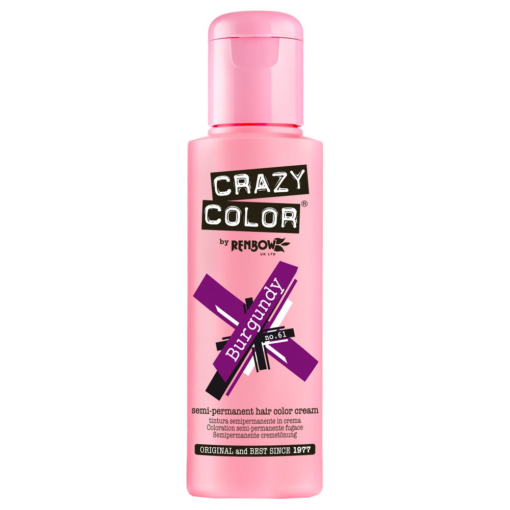 M & U Crazy Color - Burgundy - 61