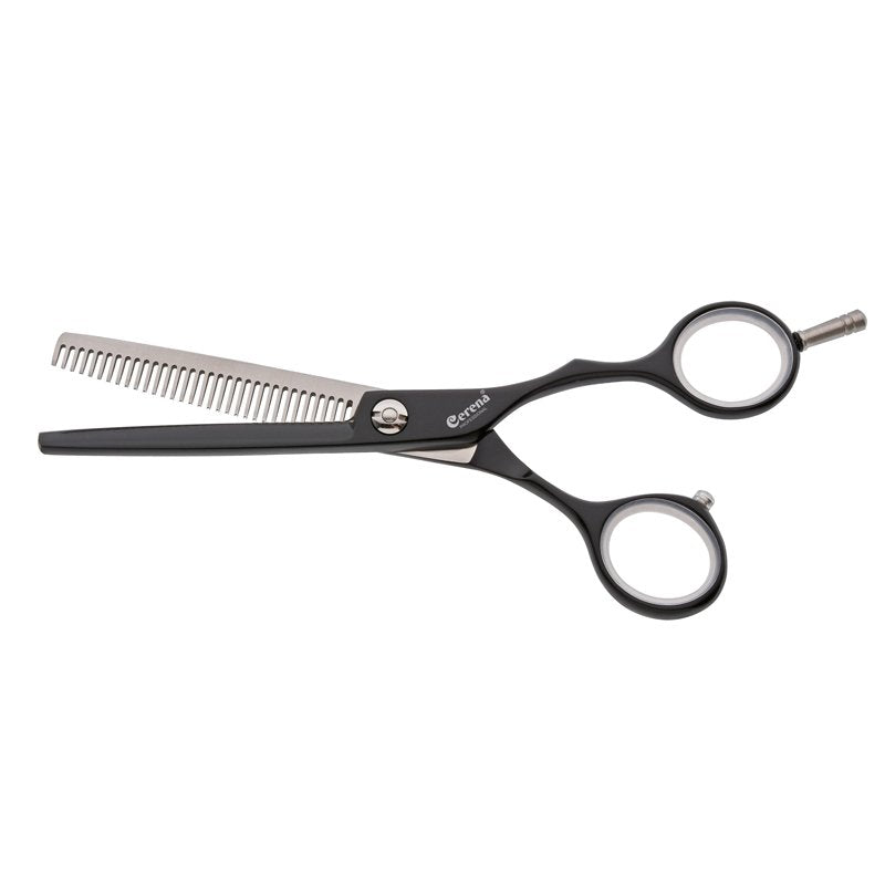 M & U Cerena Noir - 5075 - 5.75 Inch Thinning Scissor