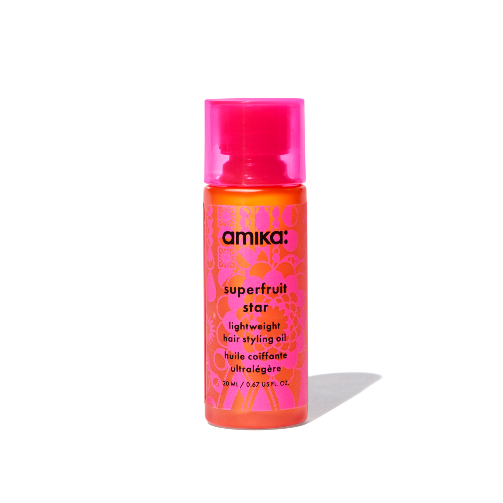 superfruit star lightweight hair styling + heat defense oil