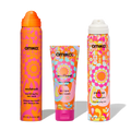travel-sized soul-utions soulstruck, perk up dry shampoo + soulfood travel haircare set
