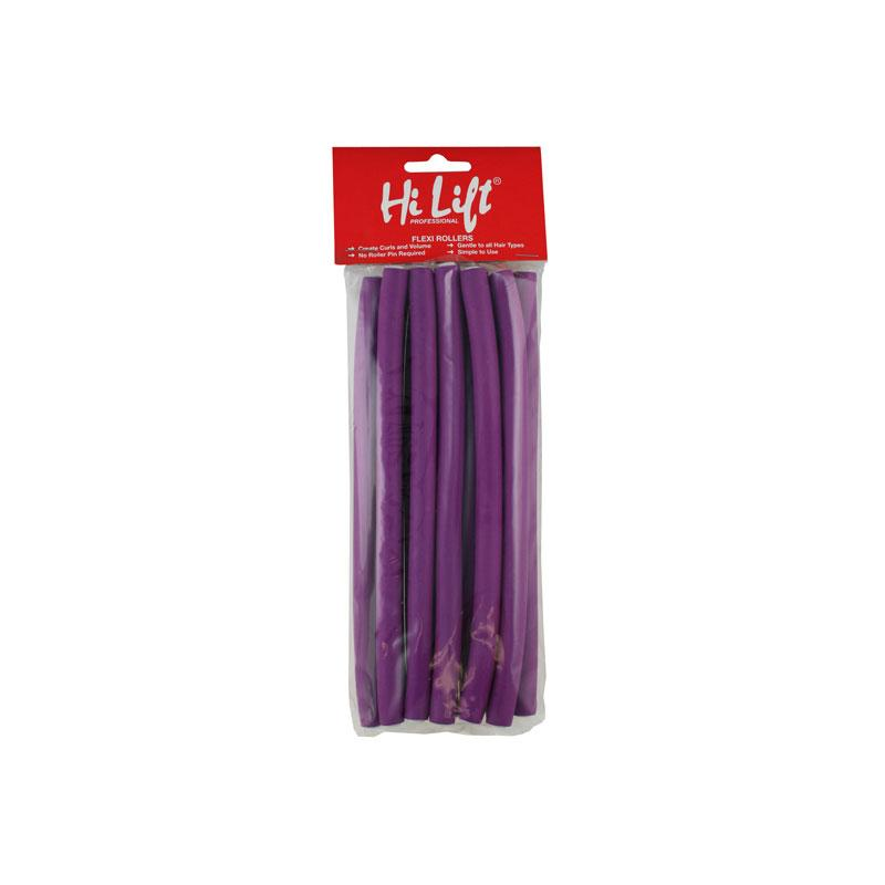 M&U Imports Flexible Rods Medium Purple 10mm x 180mm (12 per pack)