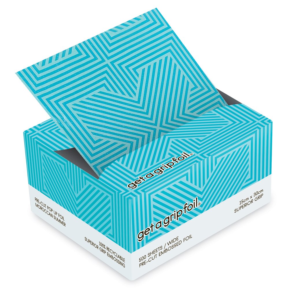 M & U Get a Grip Foil - Pre-Cut Pop Up Foil Wide 500 Sheets - Moroccan Summer