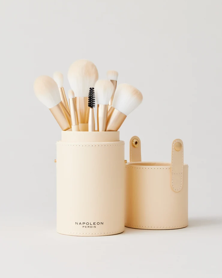 GOLDEN SANDS 8-PIECE MINI BRUSH SET
