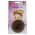 M & U Hair Donut Small Brown 6cm