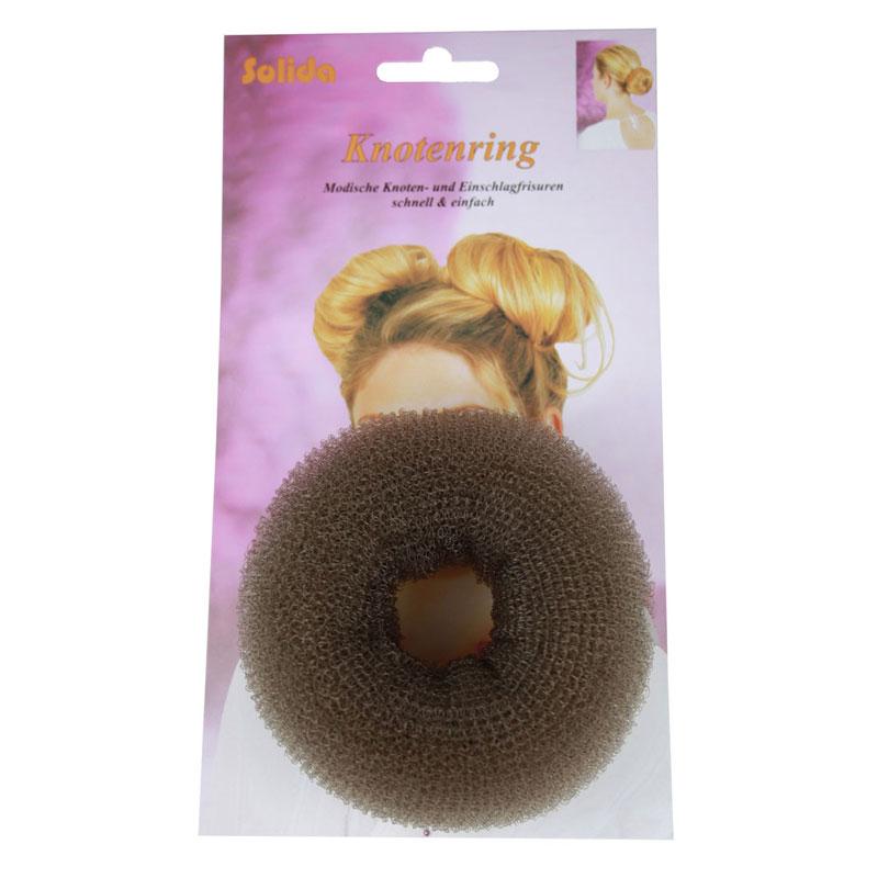 M & U Hair Donut large Brown 10cm