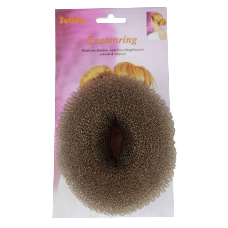 M & U Hair Donut X-large Brown 12cm