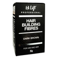 M & U Hi Lift Hair Building Fibres 25g - Dark Brown