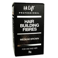 M & U Hi Lift Hair Building Fibres 25g - Medium Brown
