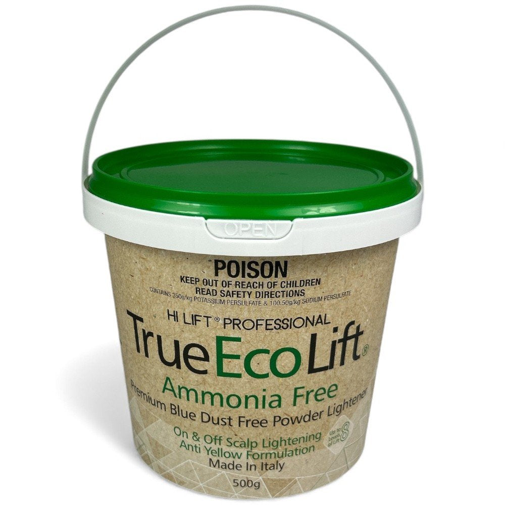 M & U Hi Lift True Eco Lift Ammonia Free Blue Bleach 500g Tub