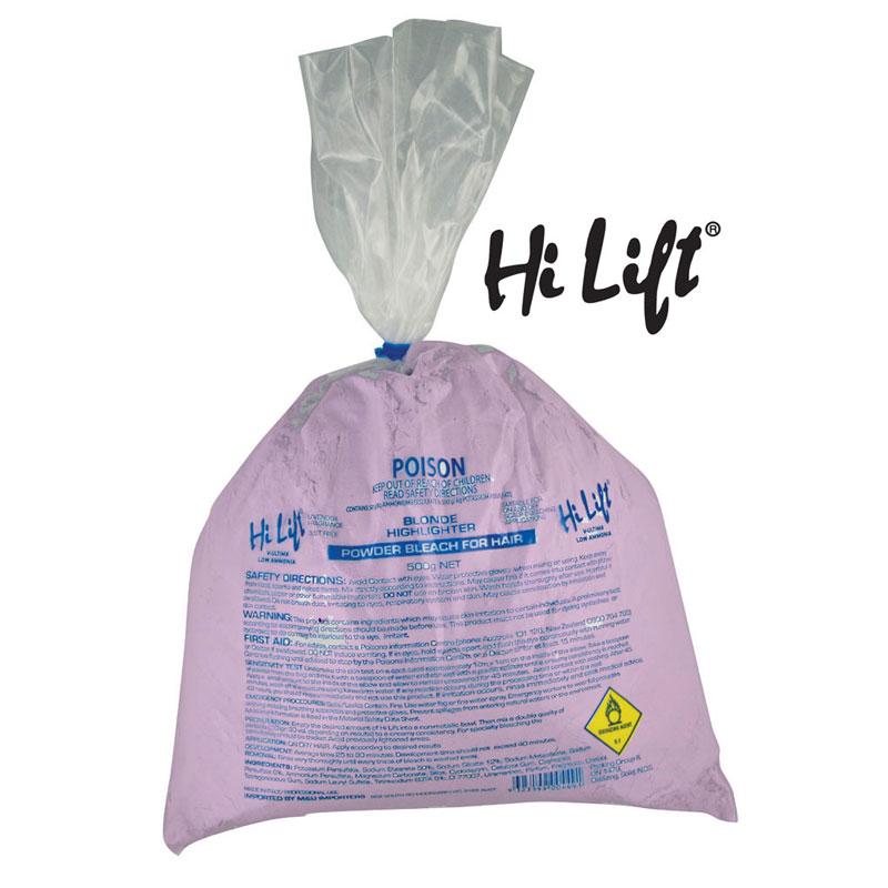 M & U Hi Lift Bleach Violet V-Ultima Low Ammonia refill 500g Bag