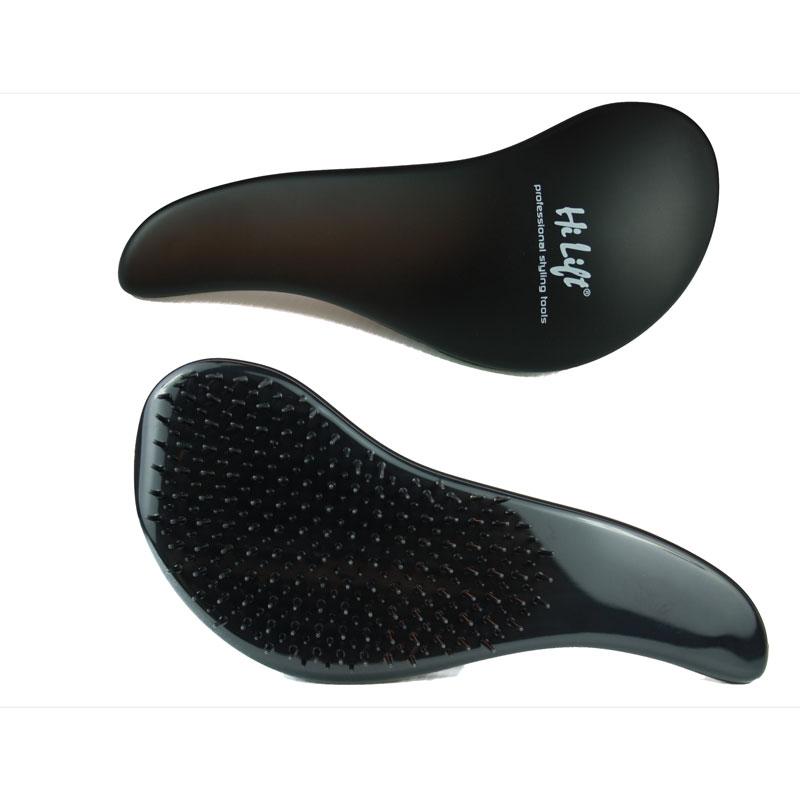 M & U Hi Lift Detangle Brush - Black